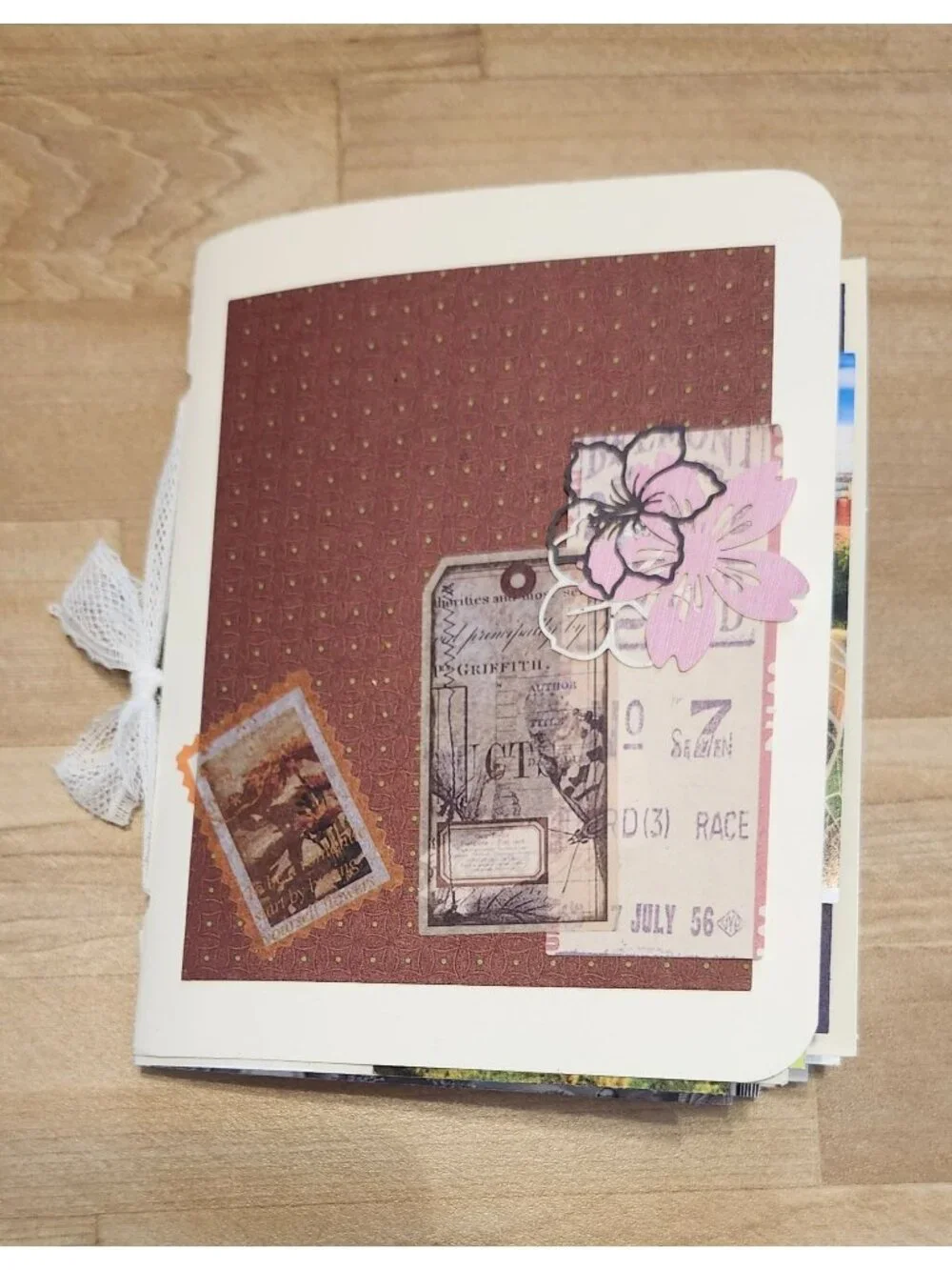 Junk Journal Handmade 84 pages